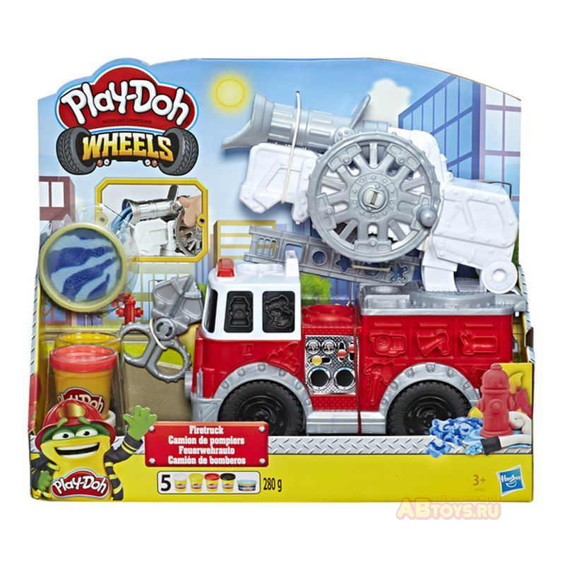 Набор для творчества Hasbro Play-Doh для лепки Пожарная Машина