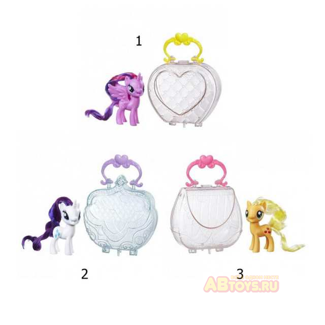 Игровой набор Hasbro My Little Pony Пони в сумочке 3 вида