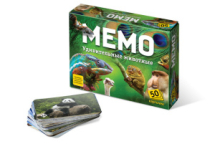 Настольная игра Нескучные игры Мемо Удивительные животные (50 карточек)