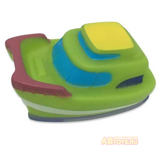 Игрушка для ванной ABtoys Веселое купание Катер-брызгалка в наборе 2 шт., 3 вида в коллекции