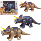 Динозавр Трицератопс, световые и звуковые эффекты, 3 цвета