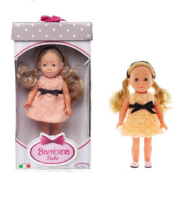 Кукла DIMIAN Bambolina Boutique 30 см, персиковое платье