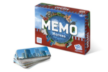 Настольная игра Нескучные игры Мемо Москва (50 карточек)
