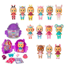Кукла IMC Toys Cry Babies Magic Tears серия FANTASY WINGED HOUSE Плачущий младенец 12 видов, цвет фиолетовый