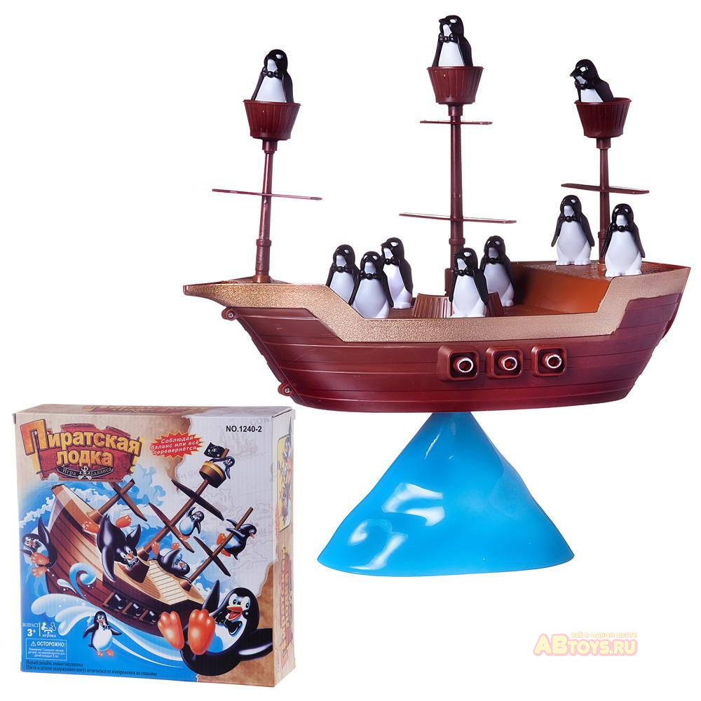Настольная игра Junfa "Пиратская лодка"