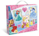 Набор жемчужных аппликаций Disney Princess™. 3в1 "Принцессы", 3 карт 23*17см., в коробке