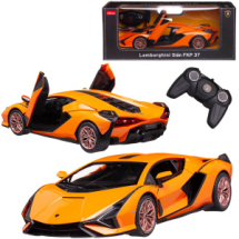 Машина р/у 1:14 Lamborghini Sian оранжевый цвет, 2,4 G, открывающиеся дверцы